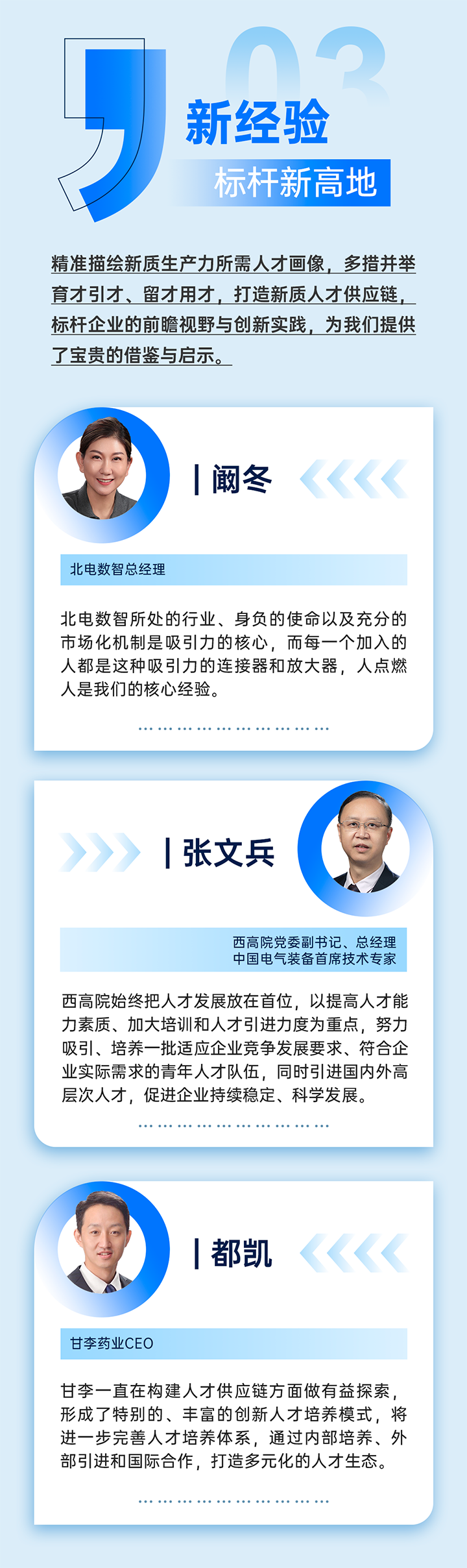 作为新质生产力领域代表的央国企、科研院所、标杆民营企业及人力资源服务业如何加快构建新质生产力人才供应链